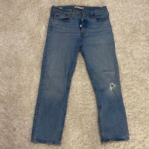 Levi’s wedgie straight jeans